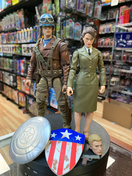 Peggy Carter & Captain America 9711 (Marvel Legends, Hasbro)