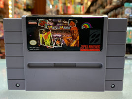 WWF Super Wrestle Mania (Nintendo SNES, Video Game) Tested Working