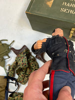 Action Marine with Foot Locker (Vintage 12” GI Joe, Hasbro) **Original** - Bitz & Buttons