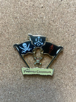 Trilogy Flags Pirates Of The Caribbean Dangle (Walt Disney World, Pin Traders)