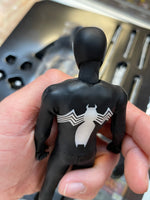 Black Suit Symbiote Spider-Man PX Exclusive (Mezco One:12, Mezco Toyz) COMPLETE