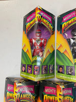 Mighty Morphin 8" Set of 5 (Vintage MMPR Power Rangers, Bandai) SEALED - Bitz & Buttons
