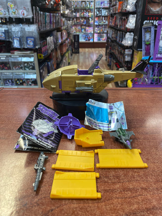 Decepticon G1 Skyhopper & Micromaster 1988 (Transformers Retro G1, Hasbro) COMPLETE - Bitz & Buttons