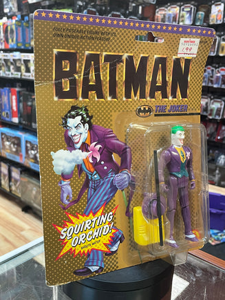 The Joker with Squirting Orchid 0056 (Vintage Batman, Toybiz) **SEALED** - Bitz & Buttons