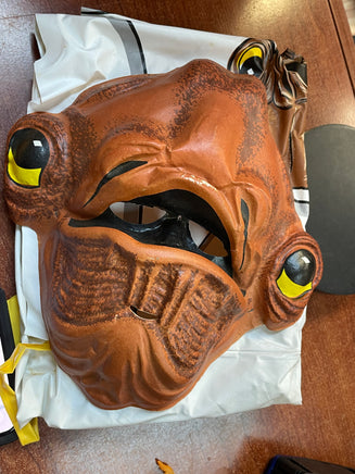 Admiral Ackbar Costume & Mask (Vintage Star Wars ROTF, Ben Cooper) OPEN BOX - Bitz & Buttons