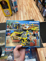 Rally Car 3524 (Vintage Playmobile, Geobra German) SEALED