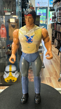 Eddie Hayes & Rambo Lot (Vintage Rambo Force of Freedom, Coleco) - Bitz & Buttons