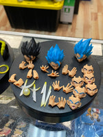 Kamione 02B Gogeta Super Saiyan Blue (TonsenArtToys, Third Party Dragon Ball) COMPLETE