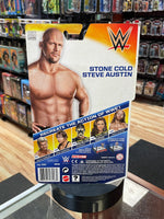 Stone Cold Steve Austin Red Braces (WWE Basic, Mattel) **SEALED** - Bitz & Buttons