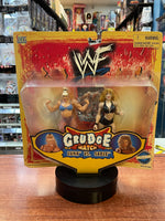 Luna & Sable Grudge Match (Vintage WWF Bone Crunchers, Jakks Pacific) SEALED - Bitz & Buttons