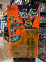 Leader Throttle (Vintage Biker Mice from Mars, Galoob) Sealed