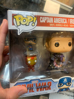 Hawkeye & Spiderman with Mini (Funko Pop, Marvel) EXCLUSIVE - Bitz & Buttons