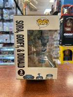 Kingdom Hearts Sora Goofy Donald 3 Pack (Funko Pop, Disney) EXCLUSIVE - Bitz & Buttons