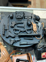 Double Agent with Accessories (Vintage Mike Hazard, Marx Toys) Loose - Bitz & Buttons