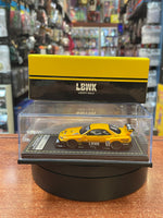 Nissan Skyline LBWK ER34 Super Silhouette Yellow (Inno64-Resin, Diecast ) SEALED
