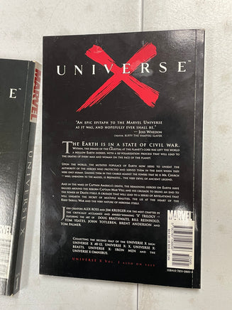 Universe X Volume #1-2 (Marvel TPB, Paperback) SET - Bitz & Buttons