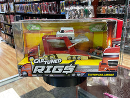 69 Pontiac GTO & 79 GMC Vandura (Car Tuned Rigs Die-Cast Car Carrier, MGA) SEALED - Bitz & Buttons
