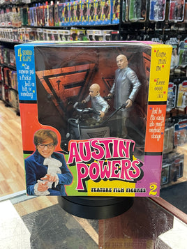 Dr.Evil & Mini Me (Austin Powers, Vintage McFarlane) SEALED - Bitz & Buttons
