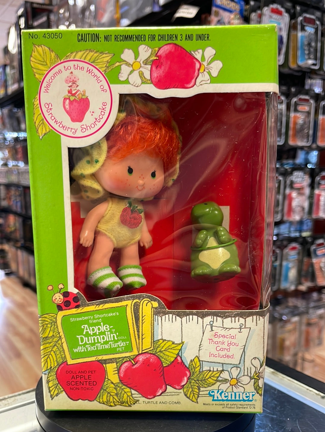 RARE Vintage Strawberry Shortcake Miniatures Apple outlet Dumplin 1982 Kenner