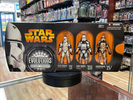 Evolutions Clone Trooper & Stormtrooper The Clone Wars (Star Wars, Kenner) **SEALED** - Bitz & Buttons