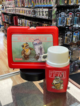Wicket Return of the Jedi Plastic Lunch Box (Vintage Star Wars, Aladdin) - Bitz & Buttons