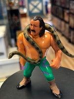 Jake the Snake Roberts w/Snake 1166 (Vintage WWF WWE, Hasbro)