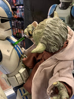 Yoda & Clone Trooper Premium Format Statue (Sideshow, Star Wars)