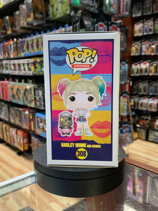 Harley Quinn and Beaver #308 (Funko Pop, DC Comics) - Bitz & Buttons