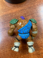 Cave Bebop w/ Bodacious Brontosaurus (Vintage TMNT Ninja Turtles, Playmates) **LOOSE** (Copy) - Bitz & Buttons