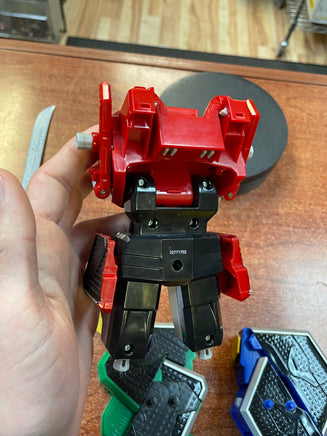 Legacy Samurai Megazord (Mighty Morphin Power Rangers, Bandai) COMPLETE - Bitz & Buttons