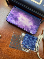 Nintendo 3DS XL Galaxy with Pokemon Sun (Nintendo, Video Game) **TESTED WORKING** (Copy)