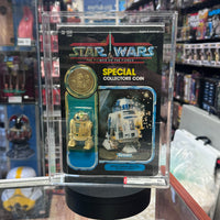 Pop Up Saber R2-D2 POTF (Vintage Star Wars, Kenner) **AFA Graded**