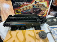 APC Vehicle Amphibious Personal Carrier (Vintage GI Joe, Hasbro) COMPLETE WITH BOX