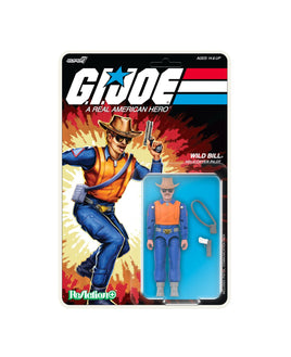 Cartoon Wild Bill (Vintage Style GI Joe, Super7 Reaction+ ) - Bitz & Buttons
