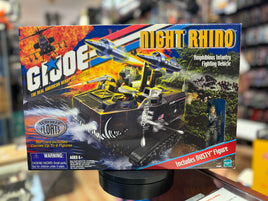 Night Rhino (25. Jahrestag von GI Joe, Hasbro) NEUE OFFENE BOX