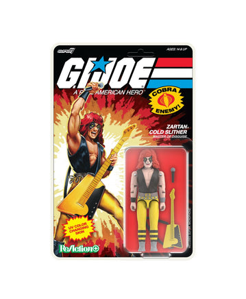 Zartan Cold Slither (Vintage Style GI Joe, Super7 Reaction+ ) - Bitz & Buttons