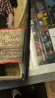 Rotten Sam & Sandy (Living Dead Dolls LDD, Vintage Mezco) OPEN BOX