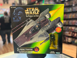 A-Wing Fighter  (Star Wars POTF, Kenner) Open New