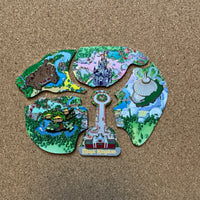 Magic Kingdom Map Pin (Walt Disney World, Pin Traders)