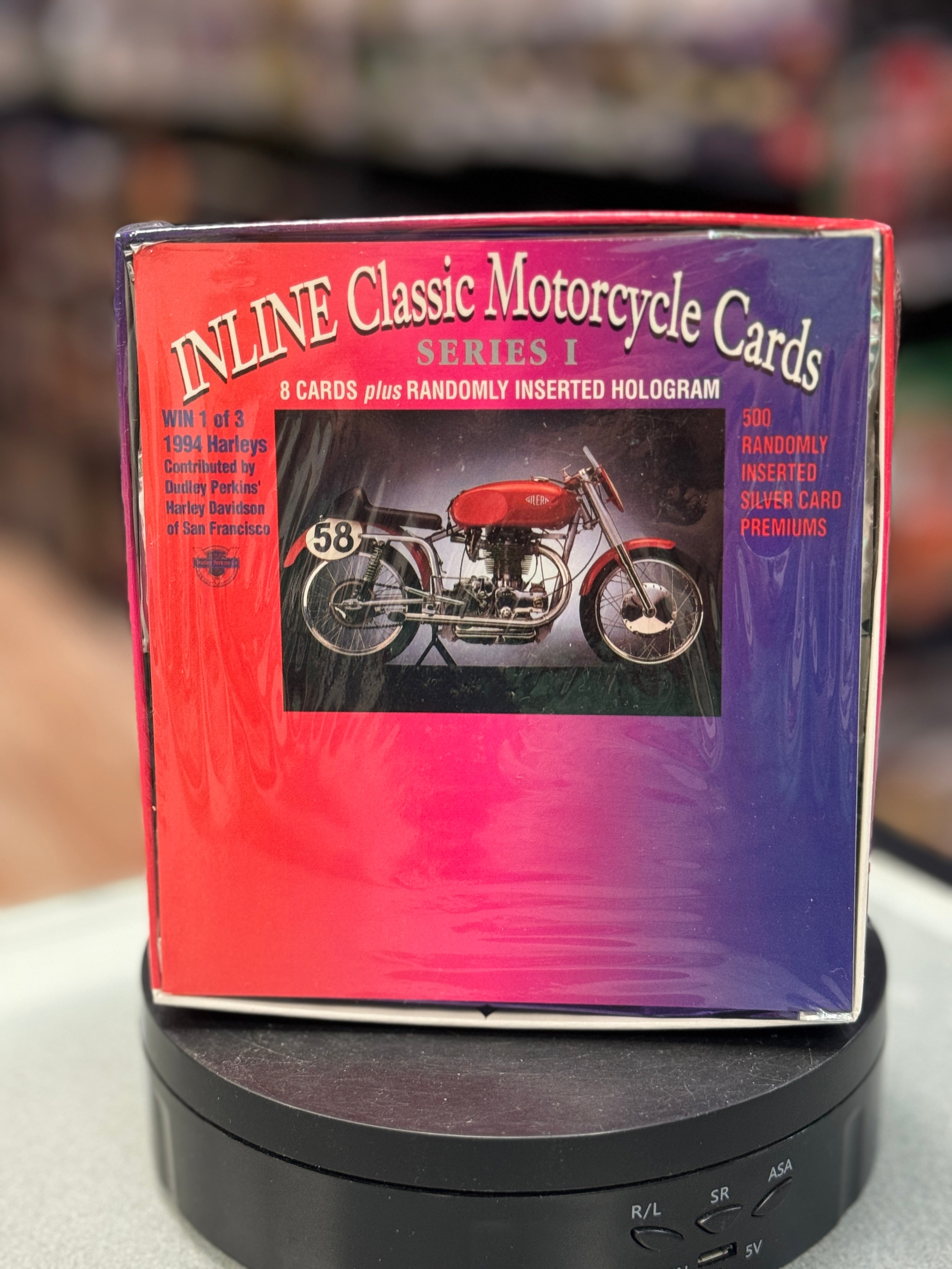 Classic Motorcycle Cards 24pk (Vintage Inline, Trading Cards