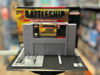 Super Battleship with Box & Manual 3753 (Nintendo SNES, Video Game) Tested Working