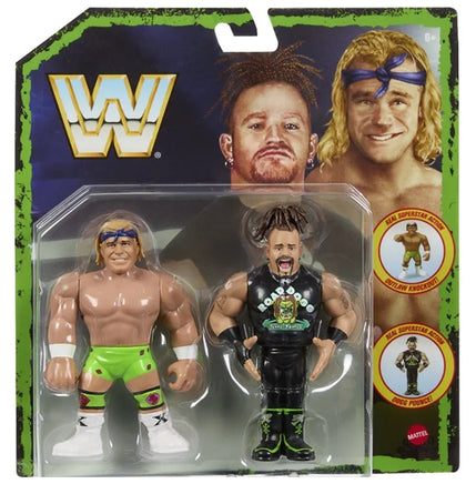 New Age Outlaws DX (WWE Retro, Mattel) - Bitz & Buttons