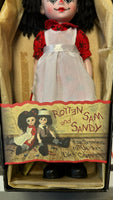 Rotten Sam & Sandy (Living Dead Dolls LDD, Vintage Mezco) OPEN BOX