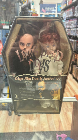 Edgar Allen Poe &amp; Annabel Lee (Living Dead Dolls LDD, Vintage Mezco) VERSIEGELT