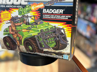 Badger Attack Jeep Vehicle 3575  (Vintage GI Joe, Hasbro) SEALED