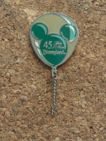 45 Years of Magic Green Mickey Ears Pin (Walt Disney World, Pin Traders)