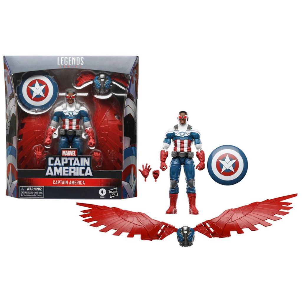 Captain America Deluxe (Marvel Legends, Hasbro)| Bitz & Buttons