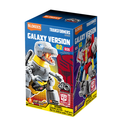 SOS Version 02 (Transformers Galaxy, Blokees) SEALED - Bitz & Buttons