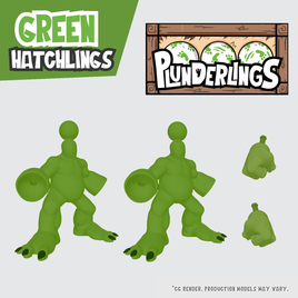 Green Hatchlings (Plunderlings, Lone Coconut)