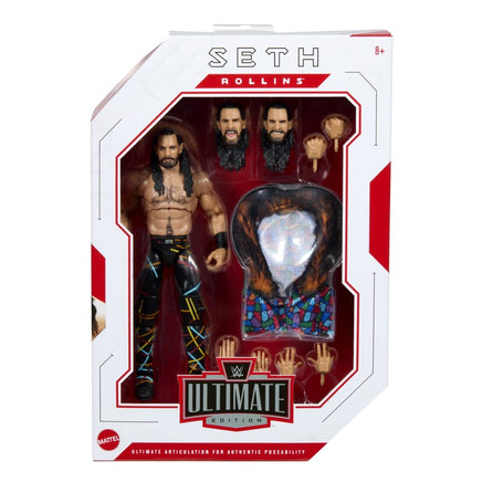 The Visionary Seth Rollins (WWE Ultimate Edition, Mattel) SEALED - Bitz & Buttons